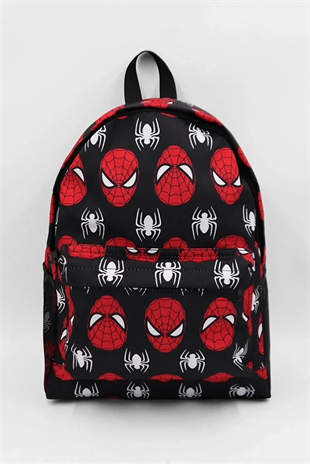 Harajuku School fit Örümcek Spider web Tech Sırt Çantası 