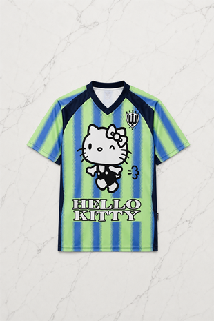 Hello Kitty Fly Yeşil Jersey Forma