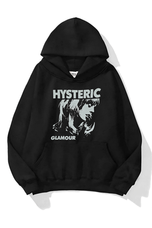 Hysteric Detail Oversize Unisex Sweatshirt