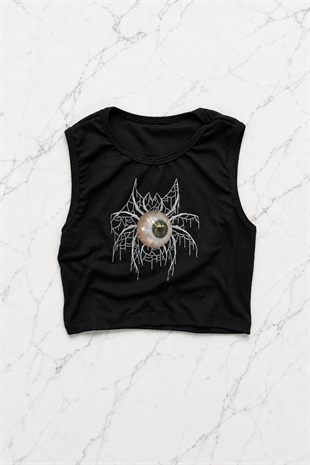I See You Detail Crop Tank