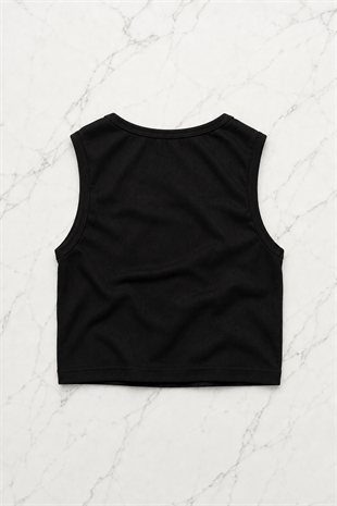 I See You Detail Crop Tank