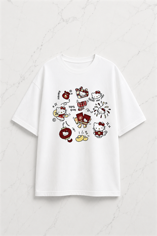 (Kadın) Hps M0M Oversize Unisex T-shirt