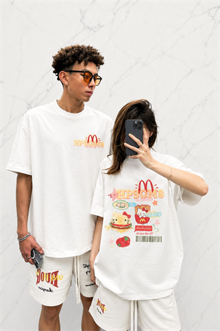 (Kadın) M Hpsomo Oversize Unisex T-shirt