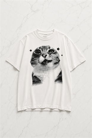 Kedy Baskılı Oversize T-shirt
