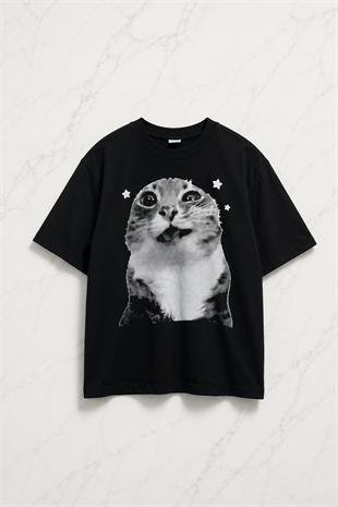 Kedy Baskılı Oversize T-shirt