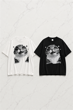 Kedy Baskılı Oversize T-shirt