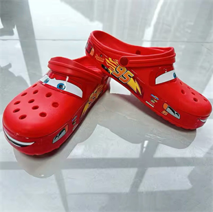 Kırmızı Şimşek Mcqueen Crocs Terlik