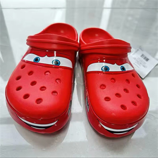 Kırmızı Şimşek Mcqueen Crocs Terlik