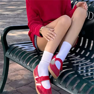 Kırmızı Urban Retro Strap Sneaker