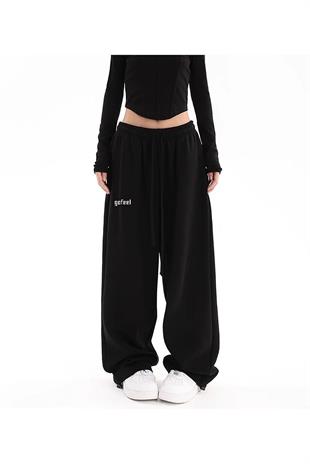 Kışlık GOFEEL Premium Ayarlanabilir Paça Oversize Eşofman Altı
