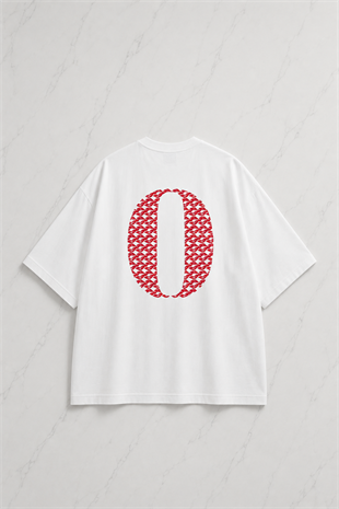 Kiss Design O Harfi Oversize T-shirt