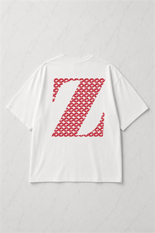 Kiss Design Z Harfi Oversize T-shirt