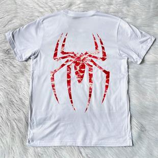 Kiss Spider Detail Oversize Unisex T-shirt