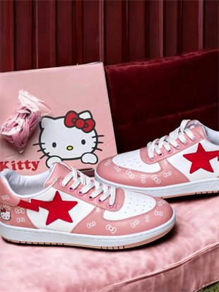 Kitty Pembe Spor Ayakkabı