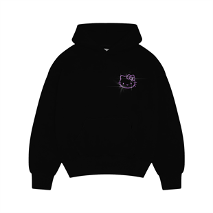 Kitty Rhinestone Taşlı Sweatshirt