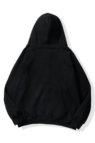 Korn Detail Oversize Unisex Sweatshirt