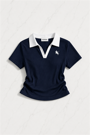 Lacivert Fit Soul Polo Yaka & Şort Takım