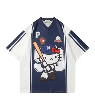 Lacivert Hello Kitty Detail Jersey Forma