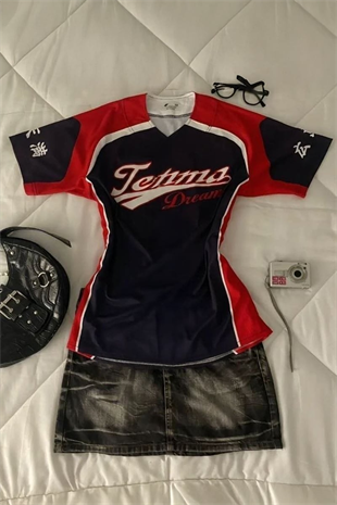 Lacivert Tenma Dream Vintage Japon Forma