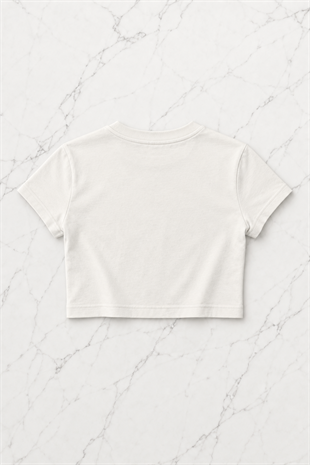 Love Funny Bears Detail Crop Top