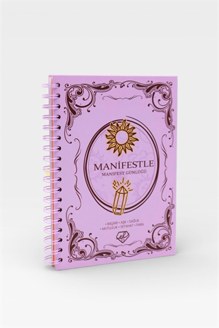 MANİFESTLE Manifest Günlüğü Ajanda Mor S2