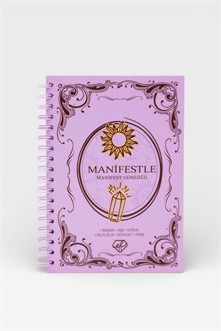 MANİFESTLE Manifest Günlüğü Ajanda Mor S2