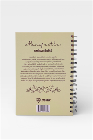 MANİFESTLE Manifest Günlüğü Ajanda Yeşil S2