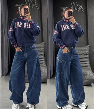 Mavi Relaxed Cep Detail Baggy Unisex Jean