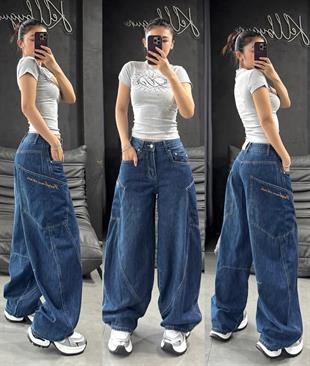 Mavi Relaxed Cep Detail Baggy Unisex Jean
