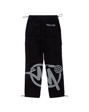 Minus Two Cargo Gri Uniesex Yıkamalı Jean