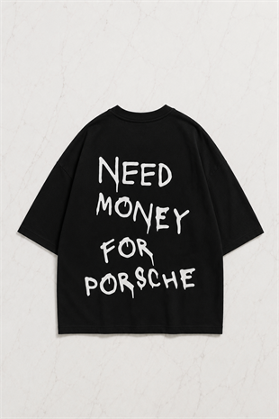 Need Money For Porsche Detail Oversize Unisex T-shirt