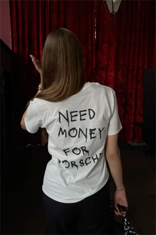 Need Money For Porsche Detail Oversize Unisex T-shirt