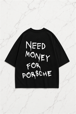 Need Money For Porsche Detail Oversize Unisex T-shirt