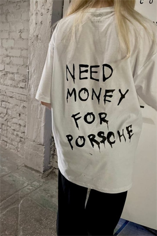 Need Money For Porsche Detail Oversize Unisex T-shirt