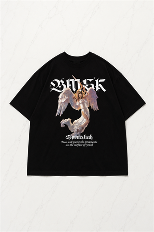 Nemesis Legend Oversize Unisex Siyah T-shirt