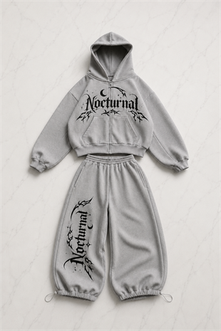 Nocturnal Baggy Kalıp Unisex Eşofman Takımı