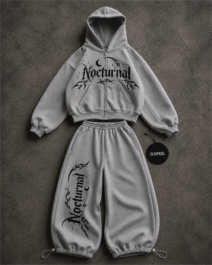 Nocturnal Baggy Kalıp Unisex Eşofman Takımı