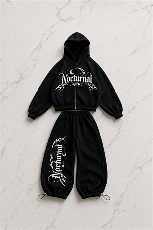 Nocturnal Baggy Kalıp Unisex Eşofman Takımı