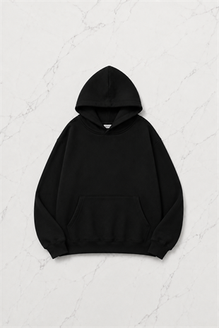 Not Anything Detail Oversize Unisex Sweatshirt