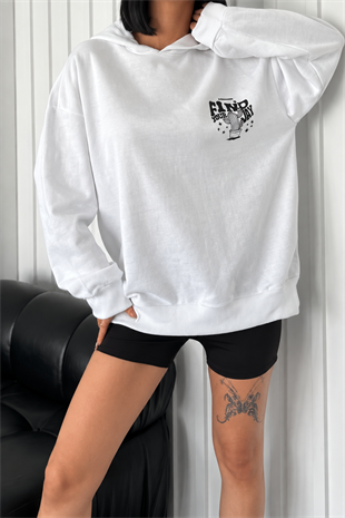 Outlet Find Oversize Unisex Sweatshirt Hırka