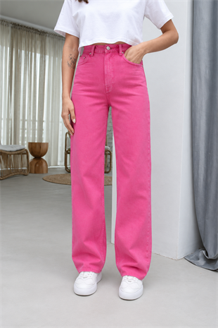 Outlet Pembe Jogger Jean