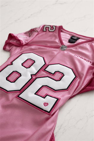 Pembe Dallas Cowboys 82 Jason Witten NFL Forma
