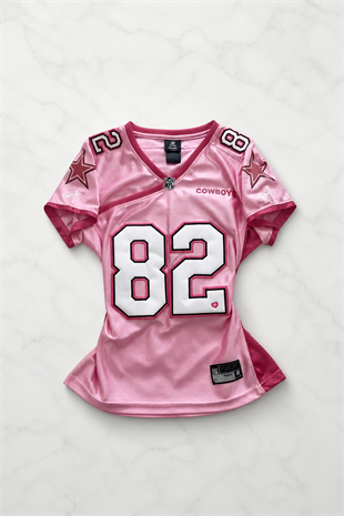 Pembe Dallas Cowboys 82 Jason Witten NFL Forma