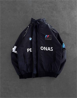 Petronas Desenli Unisex Bomber Ceket