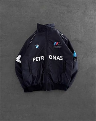Petronas Desenli Unisex Bomber Ceket