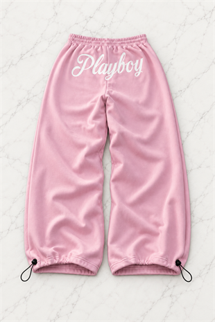 Playboy Detaylı Baggy Unisex Eşofman Altı