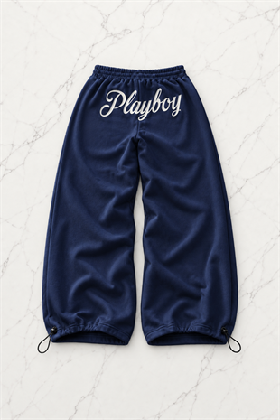 Playboy Detaylı Baggy Unisex Eşofman Altı