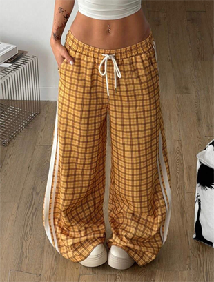 Prep Şeritli Baggy Unisex Eşofman Altı