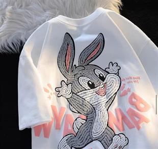 Rabbit Aesthetic Oversize Unisex T-shirt