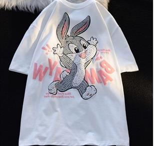 Rabbit Aesthetic Oversize Unisex T-shirt